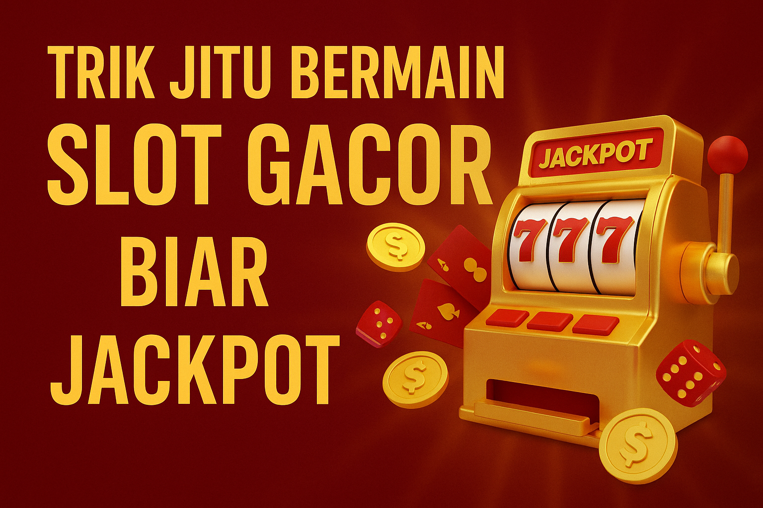 Trik Jitu Bermain Slot Gacor